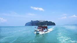 冒險(xiǎn),船,島