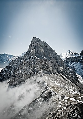 山,自然,景觀