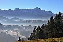 toggenburg,山,瑞士