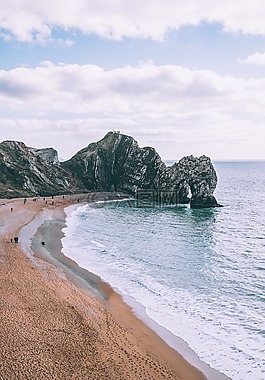 海岸,海岸線,巖