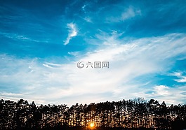 日出,日落,太陽