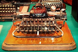 打字機,老,釀酒