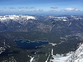 阿尔卑斯山,湖,山
