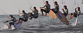 风筝冲浪,straplees,运动