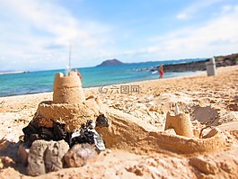 桑德伯格,沙,海灘