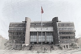 图书馆,大学,读书