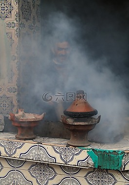 摩洛哥,午餐,烹飪