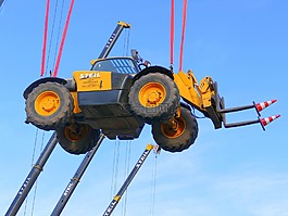 叉車(chē),機(jī),起重機(jī)