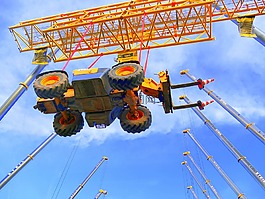 叉車(chē),機(jī),起重機(jī)