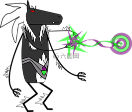 幻想,圖,字符