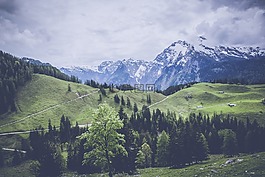 山,高山,戶外
