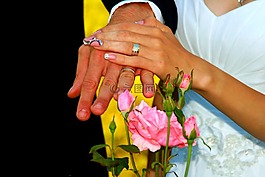 夫婦,環(huán),婚禮