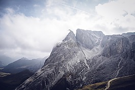 山,高山,戶外