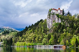 布莱德,湖,城堡