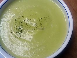 奶油,韭菜,食品