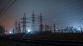 電力,線,圈