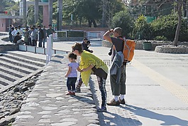 嬰兒,女子,sukhna 湖