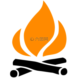 火,图标,取火