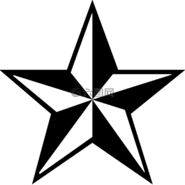 明星,图标,符号