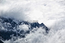 云,冷,山