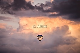 云,日出,黃昏