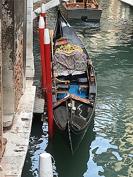 威尼斯,吊船,通道