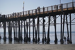 碼頭,海灘,海洋