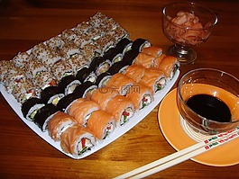 суши,ролы,壽司
