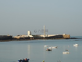 海洋,燈塔,瑪麗娜