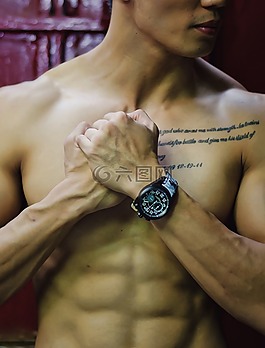 男子,手表,適合