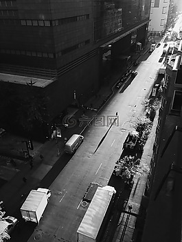 建筑物,城市,路