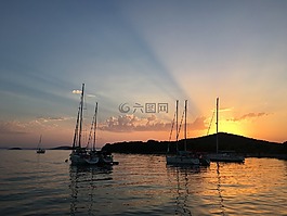 亞德里亞海,克羅地亞,游艇