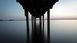 碼頭,海洋,水