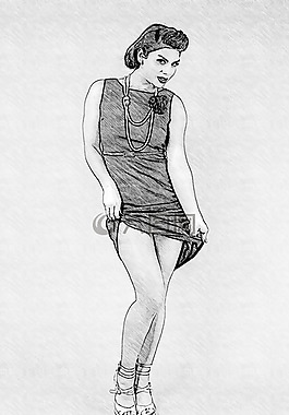 女子,封面女郎,女孩