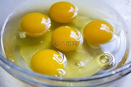 烘烤,雞蛋,生雞蛋