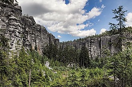 adršpašské岩石,岩石,性质
