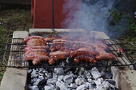 盛宴,香腸,食品