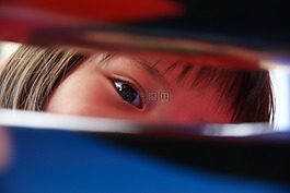 兒童,眼,孩子
