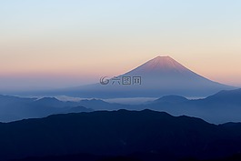 富士山,日本,查看来自kitadake富士