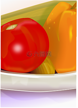 蔬菜,番茄,辣椒粉