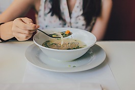 碗,菜,食品