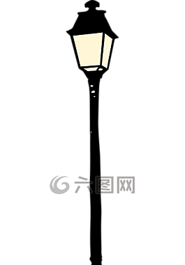 路燈,燈籠,老