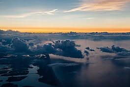日出,黃昏,自然