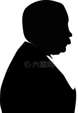 側(cè)影,男子,人