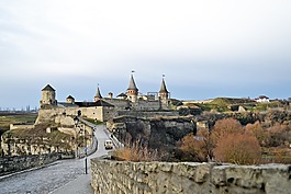 kamyanets，波多爾斯基,城堡,烏克蘭
