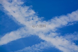 云,白人,天空
