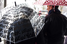人,雨傘,站在
