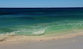 海灘,水,海洋