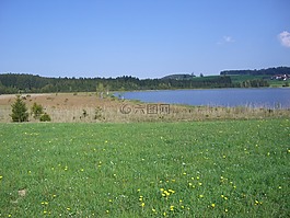 attlesee,系泊,草地