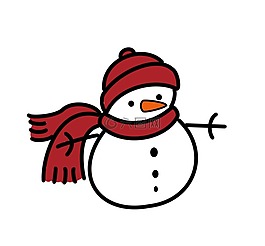 雪人,第,冬天